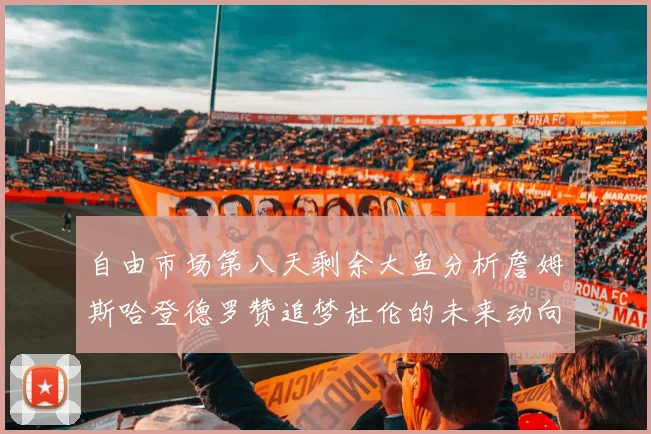 自由市场第八天剩余大鱼分析詹姆斯哈登德罗赞追梦杜伦的未来动向